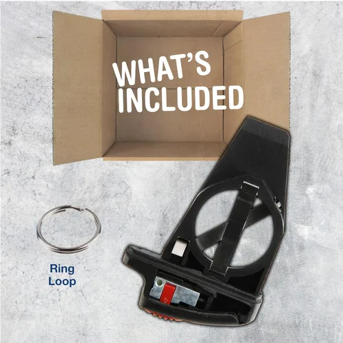Miniatura 3 de KeylessOption llavero para acceso remoto sin llave, con botón, clip de batería, para auto, para IYZ3312