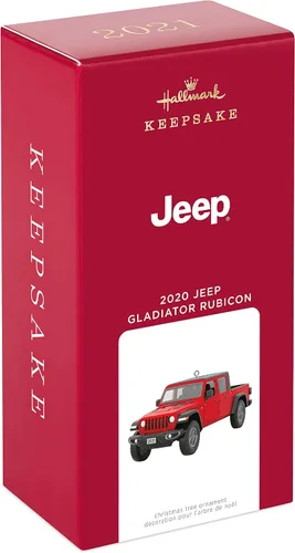 Miniatura 3 de Hallmark Keepsake Adorno de Navidad, año 2021, 2020 Jeep Gladiator Rubicon, Metal