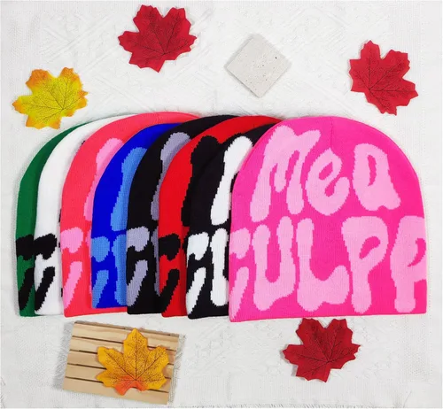 Miniatura 4 de Gorro gráfico Y2k para mujer, regalo ideal para invierno