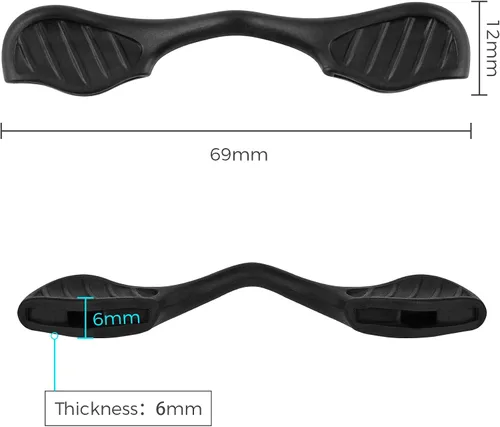Miniatura 3 de Almohadillas de nariz de repuesto para Oakley Radar PathRadar Edge OO9184RadarLock PathRadar EV Path OO9208 Sunglass