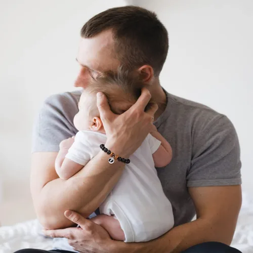 Miniatura 5 de Regalo para papá por primera vez para hombres, regalos para papá nuevo, joyería de embarazo, regalos de anuncio