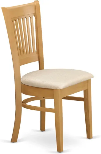 Miniatura 4 de East West Furniture AVVA5-LWH-C - Juego de mesa de comedor de 5 piezas, incluye una mesa de cocina ovalada con hojas de mariposa y 4 sillas