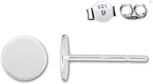 Miniatura 9 de Adabele - 8 pendientes de plata de ley chapada en oro amarillo real, 0.028 in, pin de 0.118 in (0.12 pulgadas), pegamento pequeño en almohadilla