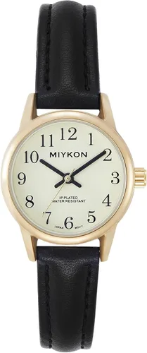 Miniatura 16 de Miykon Dainty Minimalist Dress Watches for Women – Small Easy Reader Analog Watch with Genuine Leather Strap and Second Hand – Japanese Quartz