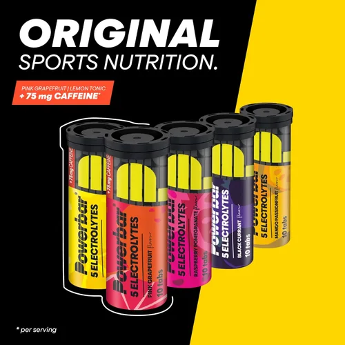 Miniatura 3 de Powerbar 5Electrolytes Tabs (Caja de 12 Tubos, Granada Frambuesa)
