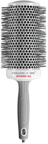 Olivia Garden Cerámica + Ion Speed XL – Cepillo térmico redondo extra largo – No eléctrico – Cepillo profesional para cabello normal a grueso