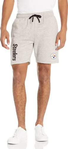 Miniatura 23 de FOCO NFL Mens NFL Team Logo Gray Wordmark Fleece Shorts