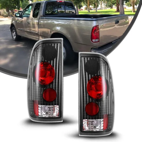 Nixon Offroad Conjunto de luces traseras para Ford F150/F250 1997-2003, 1997-2003 Ford F-350 luces traseras, lámparas traseras para F250-F350
