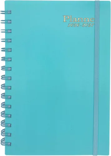 Miniatura 7 de Agenda 2026-2027, planificadores mensuales semanales 2026-2027, agenda mensual de 18 meses de enero de 2026 a junio de 2027, papel grueso, 5.6 x 8.2