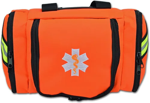 Miniatura 7 de Lightning X Value Compact Medic First Responder EMS/EMT Bolsa de trauma compacta con kit básico de primeros auxilios A - Naranja