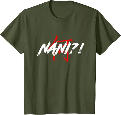 Miniatura 14 de Nani Meme Anime Japanese Camiseta, Negro, S