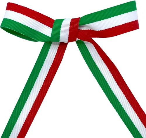 Miniatura 3 de Morex Ribbon Cinta de grogrén de poliéster a rayas, decoraciones de fiesta, envoltura de regalos, patrones divertidos, 7/8 pulgadas por 20 yardas