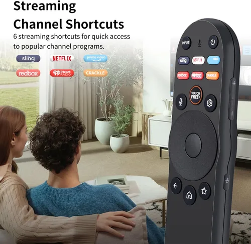 Miniatura 6 de Control remoto por voz para VIZIO-Smart-TV, reemplazo remoto, XRT270 Control de voz universal para VIZIO SmartCast D/P/M/V Series 4K Quantum Smart