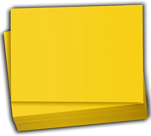 Miniatura 6 de Hamilco Papel de cartulina de color para álbumes de recortes, papel de cartulina de 5 x 7 pulgadas, cubierta de 65 libras, paquete de 100