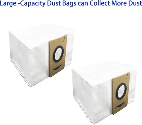 Miniatura 4 de Bolsas antipolvo de repuesto para iHome AutoVac Nova/Halo/Autovacías, AIRROBO T10+ Ultenic T10, Laresar L6 Pro, Neabot NOMO N2, Honiture Q6 Pro