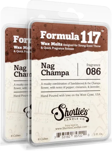 Miniatura 8 de Shortie's Candle Company Cedar Ridge - Paquete múltiple de cera para derretir – 2 barras altamente perfumadas de 3 onzas (6 onzas en total) – Hecho