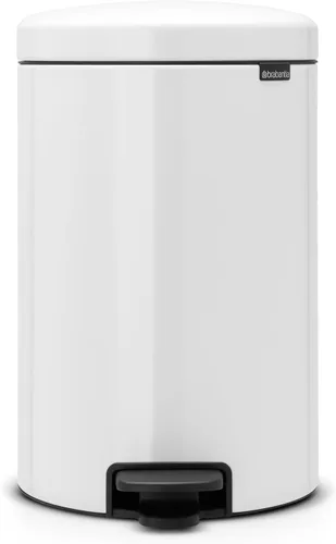Miniatura 34 de Brabantia NewIcon - Cubo de basura con pedal de cierre suave para cocina, con cubo extraíble, 3.2 galones, azul soñado Azul (Dreamy Blue)