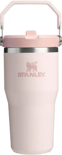 Miniatura 133 de STANLEY IceFlow 2.0 - Vaso con pajilla abatible con asa, 30 onzas, tapa giratoria y popote abatible, botella de agua a prueba de fugas, acero Tiza