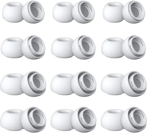 Miniatura 12 de AirPods Pro y AirPods Pro 2 - Almohadillas de silicona para reducir el ruido con ajuste seguro y bolsa de plástico de almacenamiento portátil