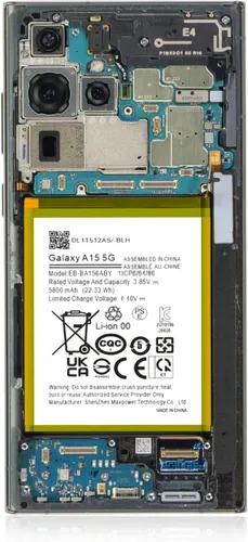 Miniatura 6 de SHENMZ Galaxy A15 Batería, 5800mAh EB-BA156ABY batería mejorada compatible con Samsung Galaxy A15 5G SM-A156B SM-A156B/DS SM-A156P SM-A156P/DS