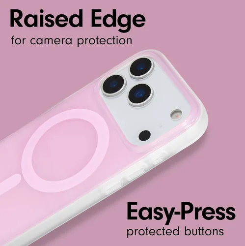 Miniatura 6 de Sonix - Funda para iPhone 17 Pro Max, compatible con MagSafe, probada contra caídas de 10 pies, rosado, jalea