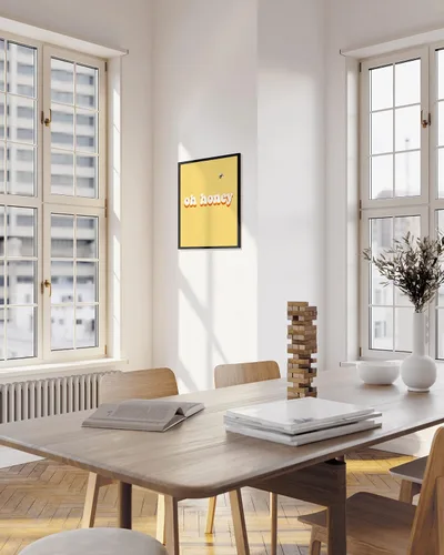 Miniatura 5 de Haus and Hues Arte de pared amarillo – Pósteres estéticos con cita para adolescentes, pósteres estéticos para dormitorio, niñas, impresión artística