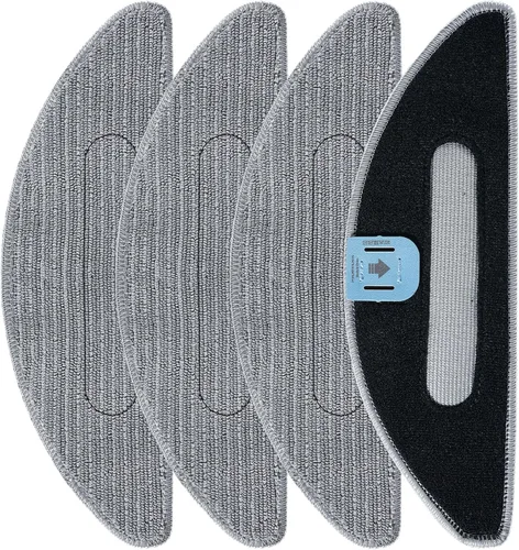 Paquete de 4 almohadillas de repuesto para fregona compatibles con iRobot Roomba Combo i5+/ i5/j5+/ j5 robot aspirador y trapeador, almohadillas de