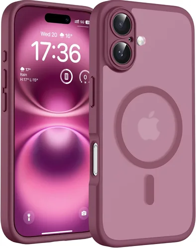 Miniatura 111 de TOCOL Funda magnética 3 en 1 para iPhone 14 Pro, mejorada [protección completa de cámara] con 2 protectores de pantalla, funda de grado militar Azul