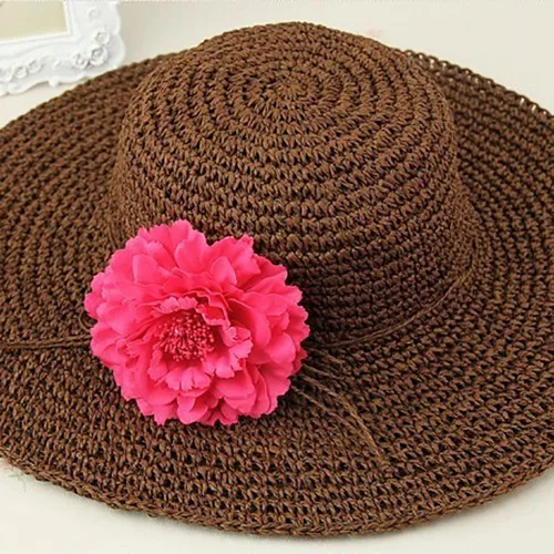Miniatura 5 de Broche de flores de peonía bohemio para mujer, broche de flores para viajes, fiestas, festivales PF-11 (negro) (paquete de 1)