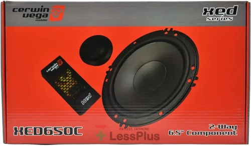 Miniatura 9 de CERWIN-VEGA! XED650C 6.5" 300W 2-Way Car Audio Componente Altavoces 4Ω