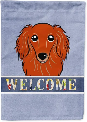 Miniatura 61 de Caroline's Treasures BB1405GF Bandera de jardín de bienvenida de bulldog inglés, Bandera de buzón azul, bandera decorativa para el patio, obra