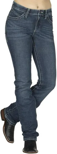 Miniatura 3 de Wrangler - Jeans Premium Patch Mae para mujer, ajuste por encima de la cadera