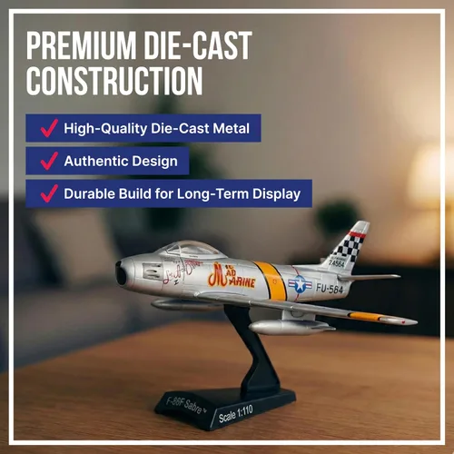 Miniatura 5 de Daron Sello comercial mundial F-86 Sabre Mig Mad Marine Jet