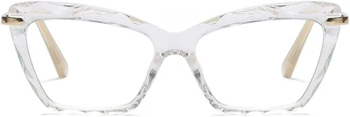 Miniatura 8 de Gafas de lectura de ojo de gato para mujer, marco de gafas de cristal de moda