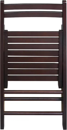Miniatura 5 de Casual Home Juego de 2 sillas plegables de madera - Espresso