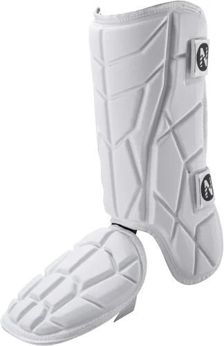 Miniatura 8 de Protector de pierna de bateador, espinilleras de béisbol, protector de piernas de sóftbol para jóvenes y adultos