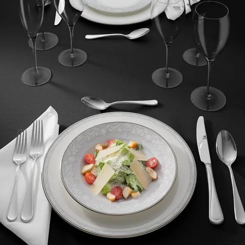 Miniatura 2 de Lann's Linens Paquete de 20 manteles rectangulares de 60 x 102 pulgadas, mantel de tela de poliéster lavable para mesas de comedor, restaurantes