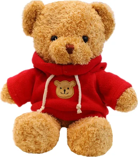 Miniatura 9 de Oso de peluche de 11.8 pulgadas, animales de peluche suaves, lindo muñeco de oso de peluche para niños y niñas (azul)