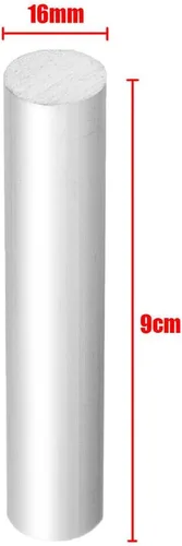 Miniatura 6 de TEAMWILL Barra de metal de magnesio 99.99% 0.630 in x 3.543 in 0.63 "* 3.5" supervivencia de emergencia de fuego ligero, 5 uds