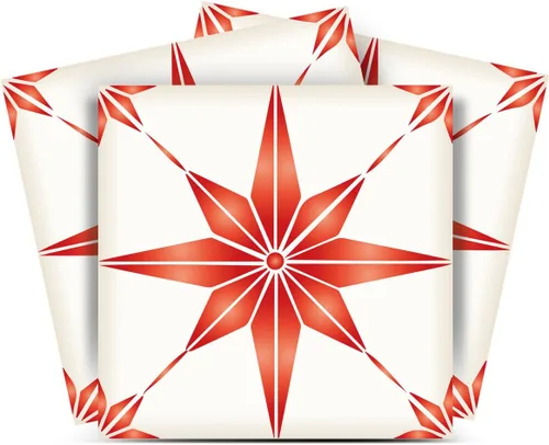 Miniatura 26 de Adhesivos para azulejos Mi Alma, 24 unidades, Talavera, plantillas de pared, calcomanías para despegar y pegar, fácil aplicación, ideal para baño