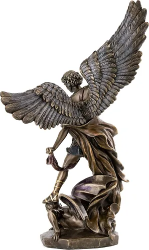 Miniatura 3 de Estatua de escritorio de San Miguel Arcángel.