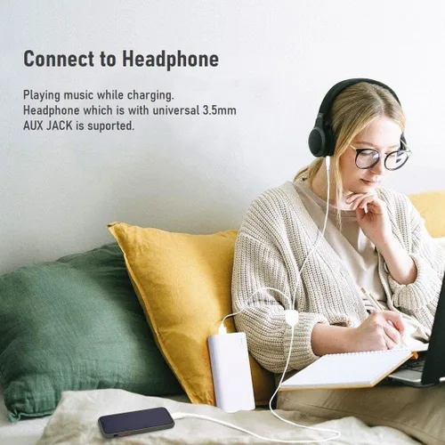 Miniatura 3 de Cable USB C a conector auxiliar de audio de 0.138 in con cable de carga Compatible con iPhone 17/16/15/Samsung Galaxy S20/S20, puerto tipo C
