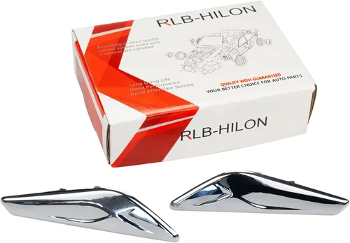 Miniatura 5 de RLB-HILON 1 par de guardabarros delanteros cromados compatibles con BMW X3 F25 X4 F26 2013 a 2017 Año de repuesto # 51117338569 51117338570