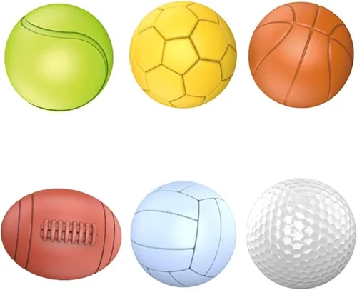 Pelotas sensoriales para bebés, bolas de goma suave para niños de 1 a 3 años, juguetes de baño sensoriales Montessori de 6 a 12 meses, pelota de