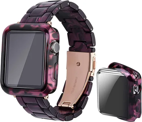 Miniatura 11 de Correa con estuche compatible con Apple Watch de 1.93 pulgadas, 1.81 pulgadas, 1.77 pulgadas, 1.73 pulgadas, 1.65 pulgadas, 1.61 pulgadas, 1.57
