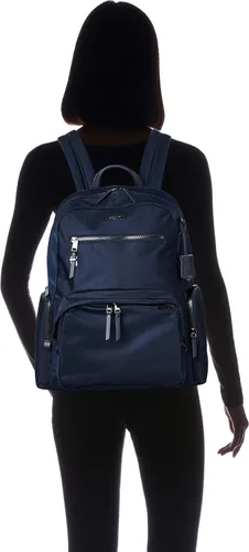 Miniatura 5 de TUMI - Mochila Voyageur Carson para laptop - Bolsa de computadora de 15 pulgadas para mujer, midnight, talla única