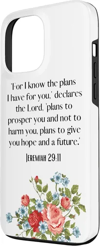 Miniatura 2 de iPhone 13 Pro Max Sé los planes que tengo para ti, dice el Señor Jeremías 29:11