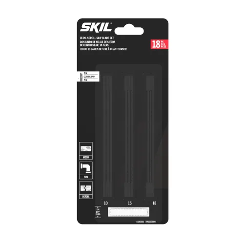 Miniatura 7 de SKIL Sierra de calar de velocidad variable de 1.2 amperios de 16 pulgadas con luz de trabajo LED para carpintería - SS9503-00