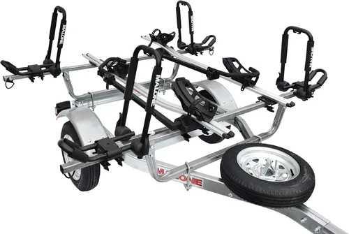 Miniatura 6 de Malone MPG460XT MicroSport XT - Remolque de kayak Capacidad de 20 pies/800 libras Totalmente sumergible Lengua retráctil