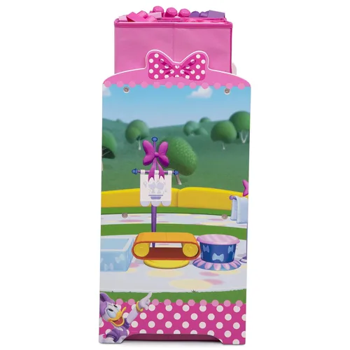 Miniatura 10 de Delta Children Disney Minnie Mouse - Organizador de juguetes para diseño y almacenamiento de 6 cubos Minnie Mouse - Dotty Sobre Puntos